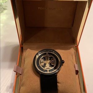Black and Gold Tory Burch watch